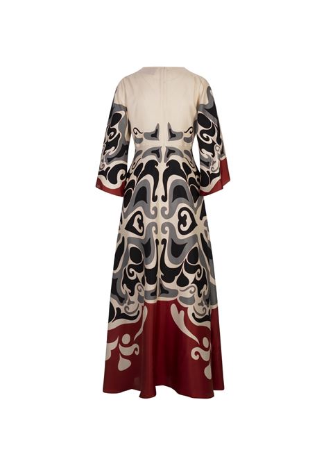 Long Sorella Dress - Phoenix Placée Ivory in Silk Twill LA DOUBLE J | DRE0923-SIL006PHO01WH04